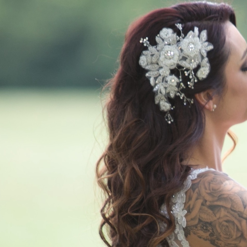 Wedding hair clip